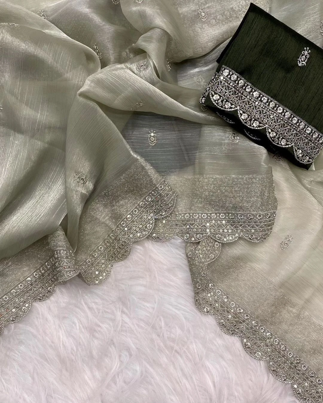 Vardan Ethnic Bt-3110 Pure Soft Zimmy Choo Silk Wholesale Fancy Sarees Catalog — Wholesale Sarees, MPA wholesale from Surat - Gallery Image 4
